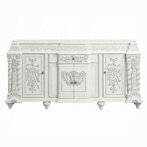 Acme Vanaheim Antique White Server - Image 3