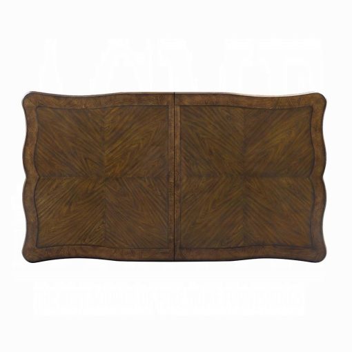 Acme Latisha Antique Oak Composite Wood Dining Table - Image 6