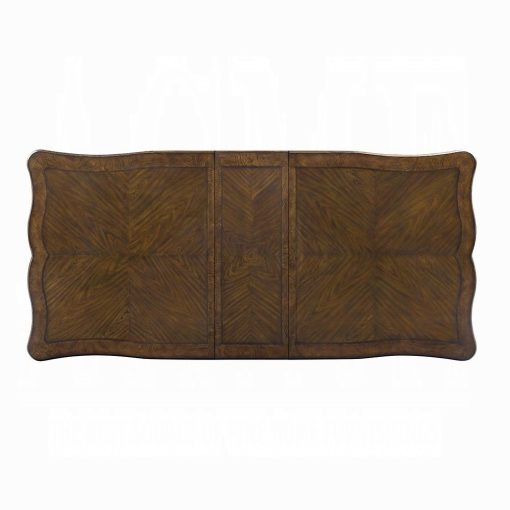 Acme Latisha Antique Oak Composite Wood Dining Table - Image 7