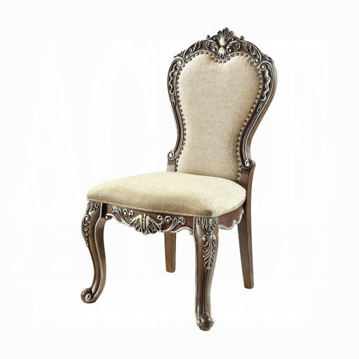 Acme Latisha Antique Oak Side Chair - Set of 2