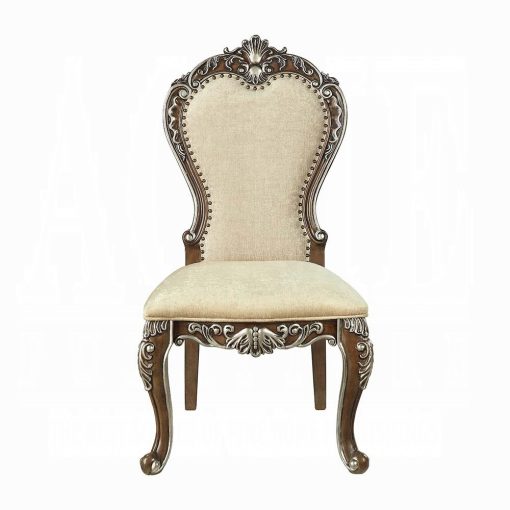 Acme Latisha Antique Oak Side Chair - Set of 2 - Image 2