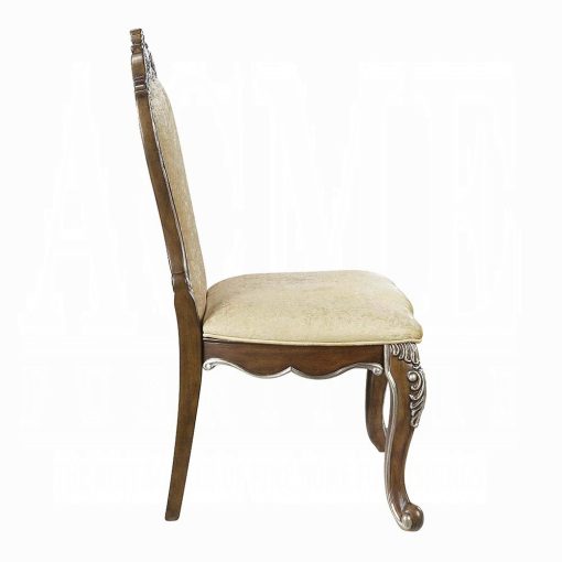 Acme Latisha Antique Oak Side Chair - Set of 2 - Image 3