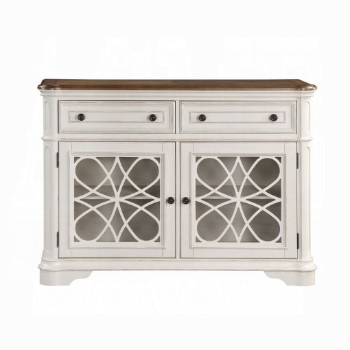 Acme Florian Antique White & Oak Server - Image 3
