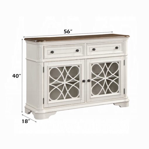 Acme Florian Antique White & Oak Server - Image 6