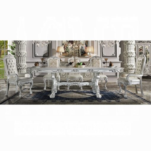 Acme Dresden Bone White Dining Table