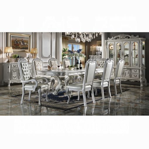 Acme Dresden Bone White Dining Table - Image 2