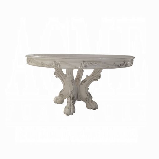Acme Dresden Bone White Round Dining Table - Image 2