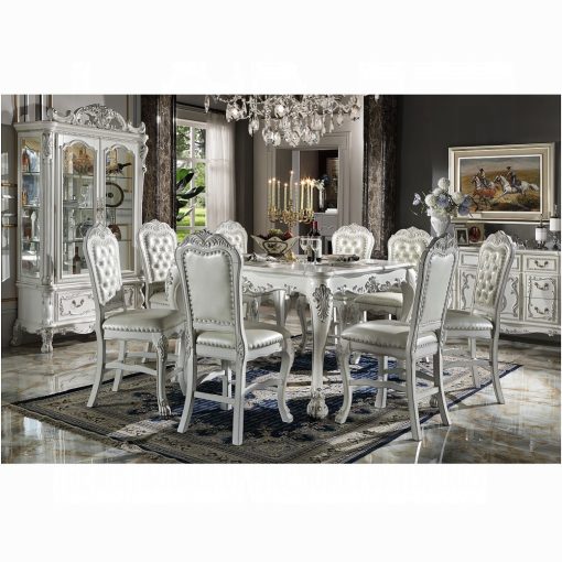 Acme Dresden Bone White Counter Height Table