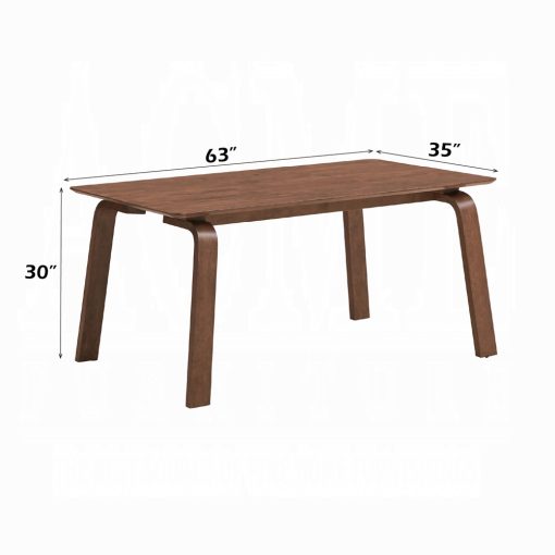 Acme Ginny Walnut Dining Table - Image 10