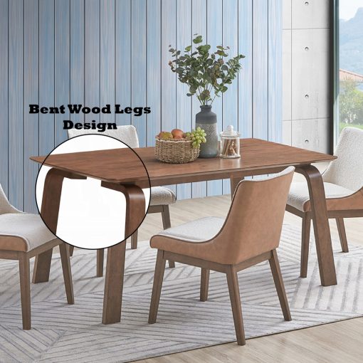 Acme Ginny Walnut Dining Table - Image 11