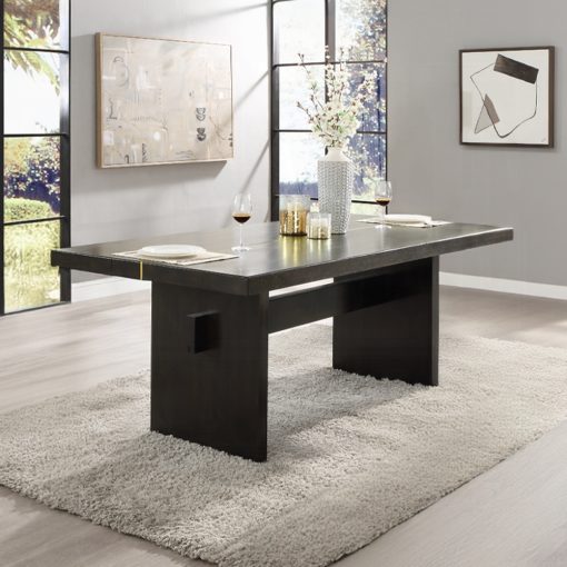 Acme Jaramillo Black Dining Table