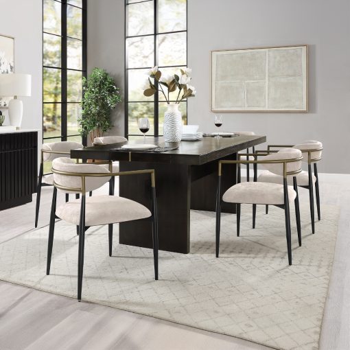Acme Jaramillo Black Dining Table - Image 7