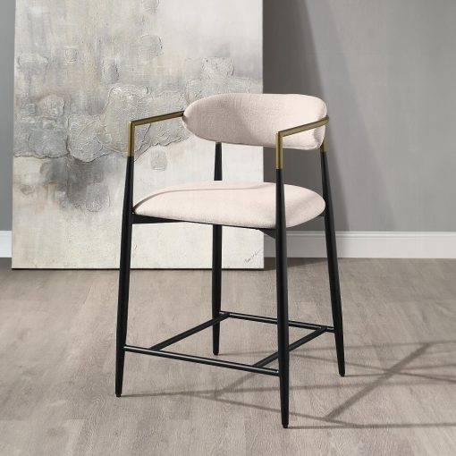 Acme Jaramillo Counter Height Chair - Set of 2 - Image 6