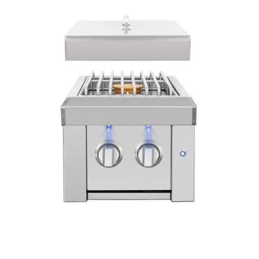 American Made Grills Estate Double Side Burner - Image 3