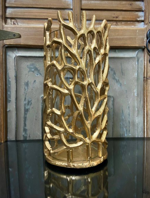 The Light Garden Gilded Branch Hurricane