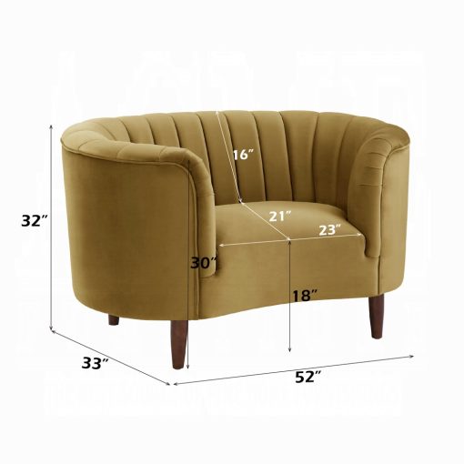 Acme Millephri Upholstery Chair - Image 8