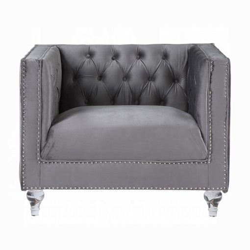 Acme Heibero II Composite Wood Upholstery Chair - Image 16