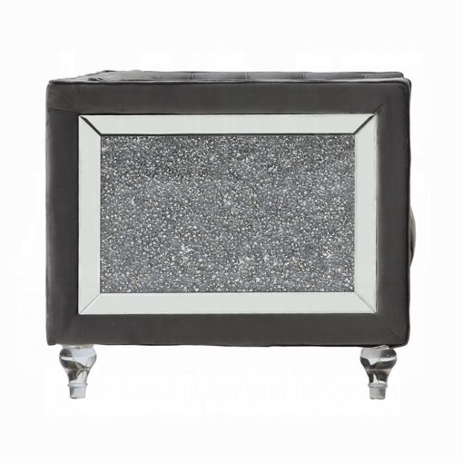 Acme Heibero II Composite Wood Upholstery Chair - Image 18