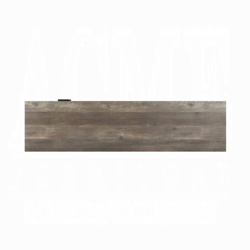 Acme Rustic Oak & Black Nantan TV Stand - Image 6
