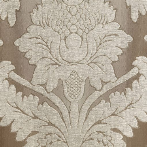 Acme Vanaheim Fabric & Antique White Chair with Pillow - Image 8