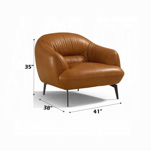 Acme Leonia Upholstery Chair - Image 4