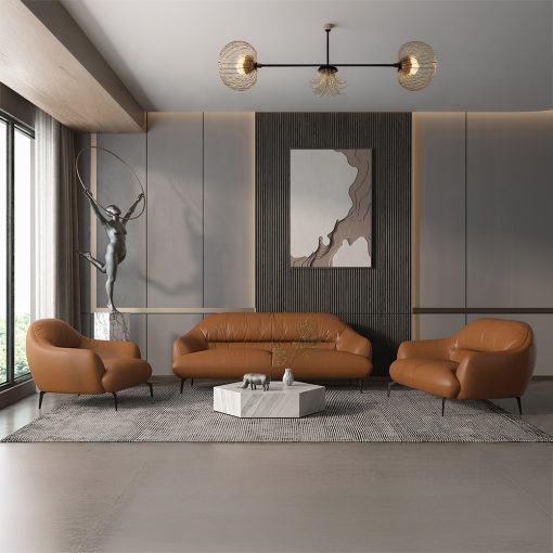 Acme Leonia Upholstery Chair - Image 6