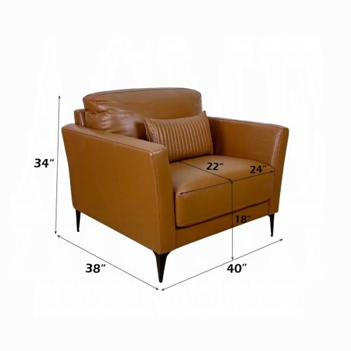 Acme Tussio Chair with Pillow - Image 2