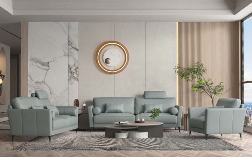 Acme Tussio Sofa with 5 Pillows - Image 7