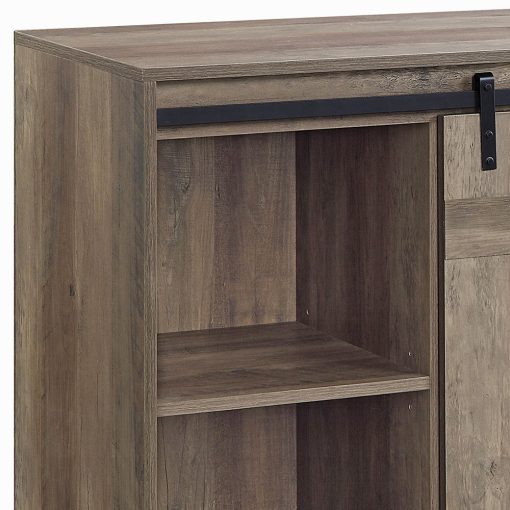 Acme Bellarosa Gray Washed TV Stand - Same As 91608 - Image 6