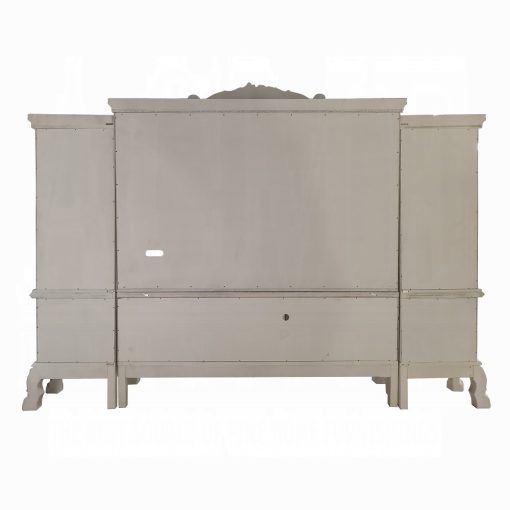 Acme Dresden Bone White Entertainment Center - Image 6