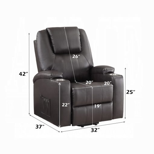 Acme Recliner with Power Lift & Massage - Image 21
