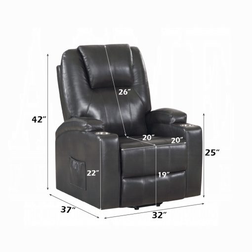 Acme Recliner with Power Lift & Massage - Image 32