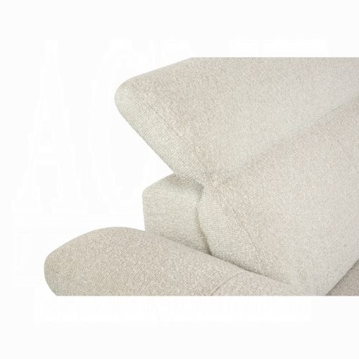 Acme Dayana Beige Boucle Power Motion Sectional Sofa - Image 5