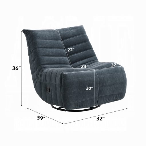 Acme Talmon Recliner with Swivel - Image 7