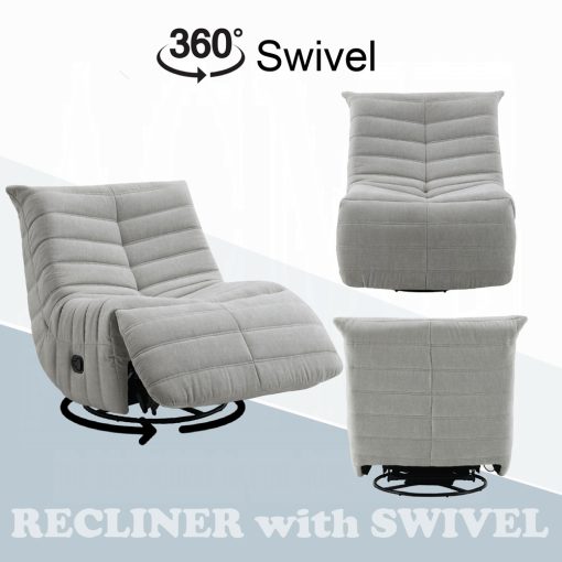 Acme Talmon Recliner with Swivel - Image 16