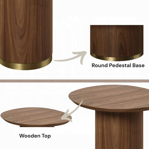 Acme Willene Walnut End Table - Image 5
