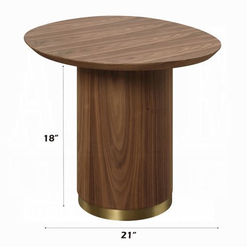 Acme Willene Walnut End Table - Image 6