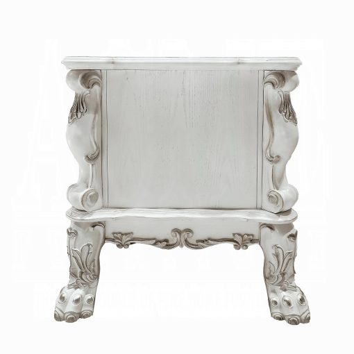 Acme Dresden Bone White Executive Writing Desk - Image 5