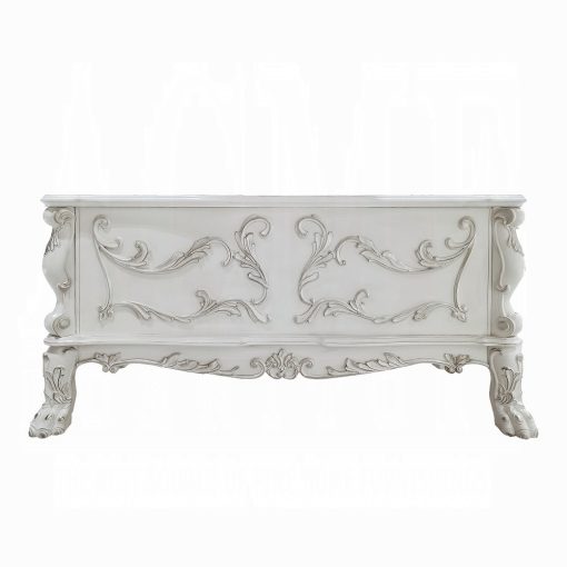Acme Dresden Bone White Executive Writing Desk - Image 6