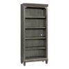 Intercon Foundry Brushed Pewter 76" Bunching Bookcase