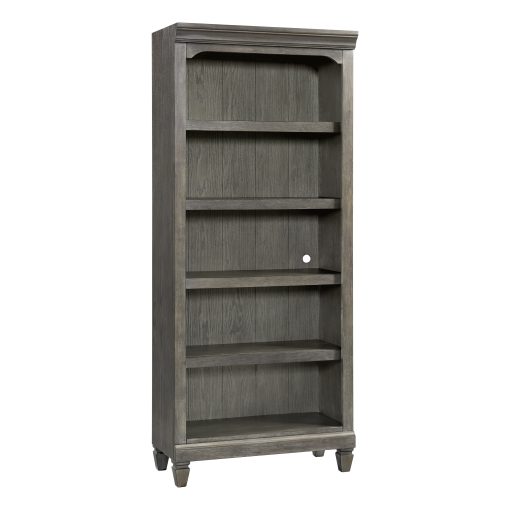 Intercon Foundry Brushed Pewter 76" Bunching Bookcase