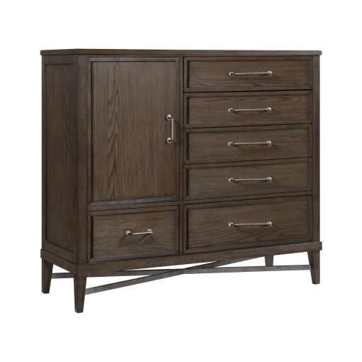 Intercon Preston Weathered Vintage Oak Gentleman's Chest