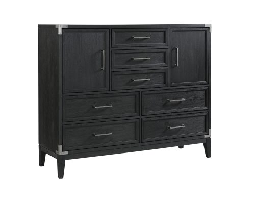Intercon Laguna Weathered Steel Gentleman's Chest