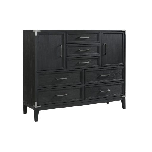 Intercon Laguna Weathered Steel Gentleman's Chest