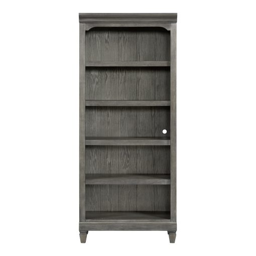 Intercon Foundry Brushed Pewter 76" Bunching Bookcase - Image 2