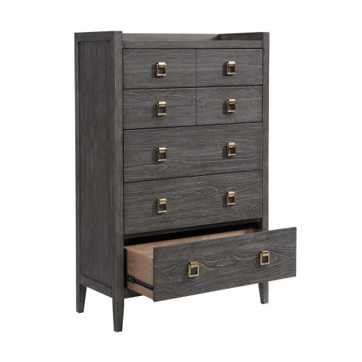 Intercon Portia Drawer Brushed Brindle Chest - Image 2