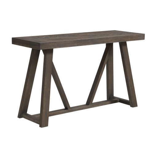 Intercon Hearst Reclaimed Chevron Sofa Back Table