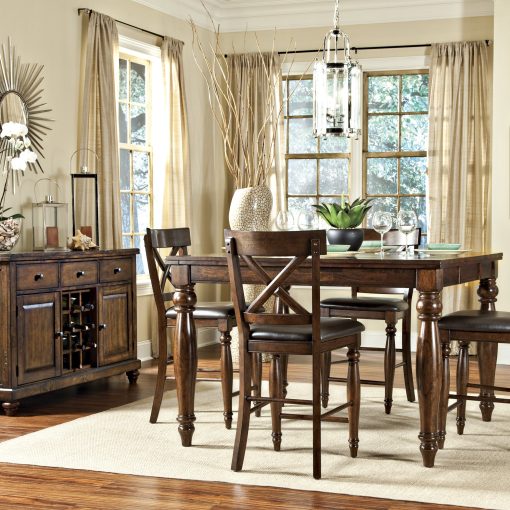 Intercon Kingston Raisin X-Back Stool - Image 2