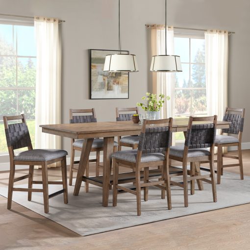 Intercon Oslo Counter Weathered Chestnut Table - Image 4