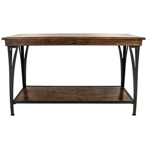 Intercon District Copper Sofa Back Table - Image 2